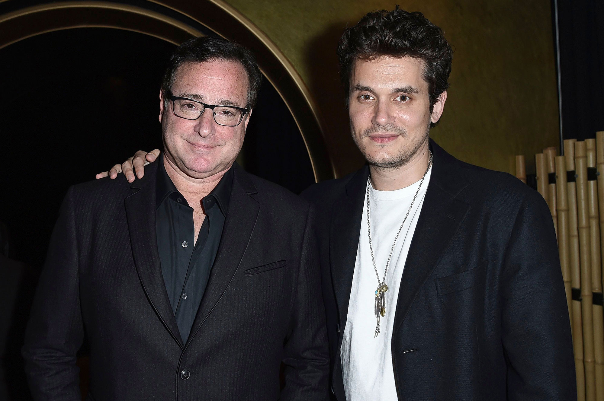 John Mayer Designs Sweatshirt in Bob Saget’s Memory