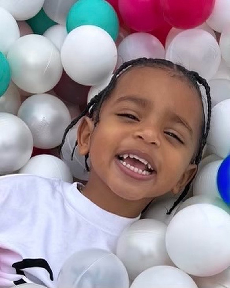 Kim Kardashian Pokes Fun at Son Psalm's 'Vampire' Teeth: Photo