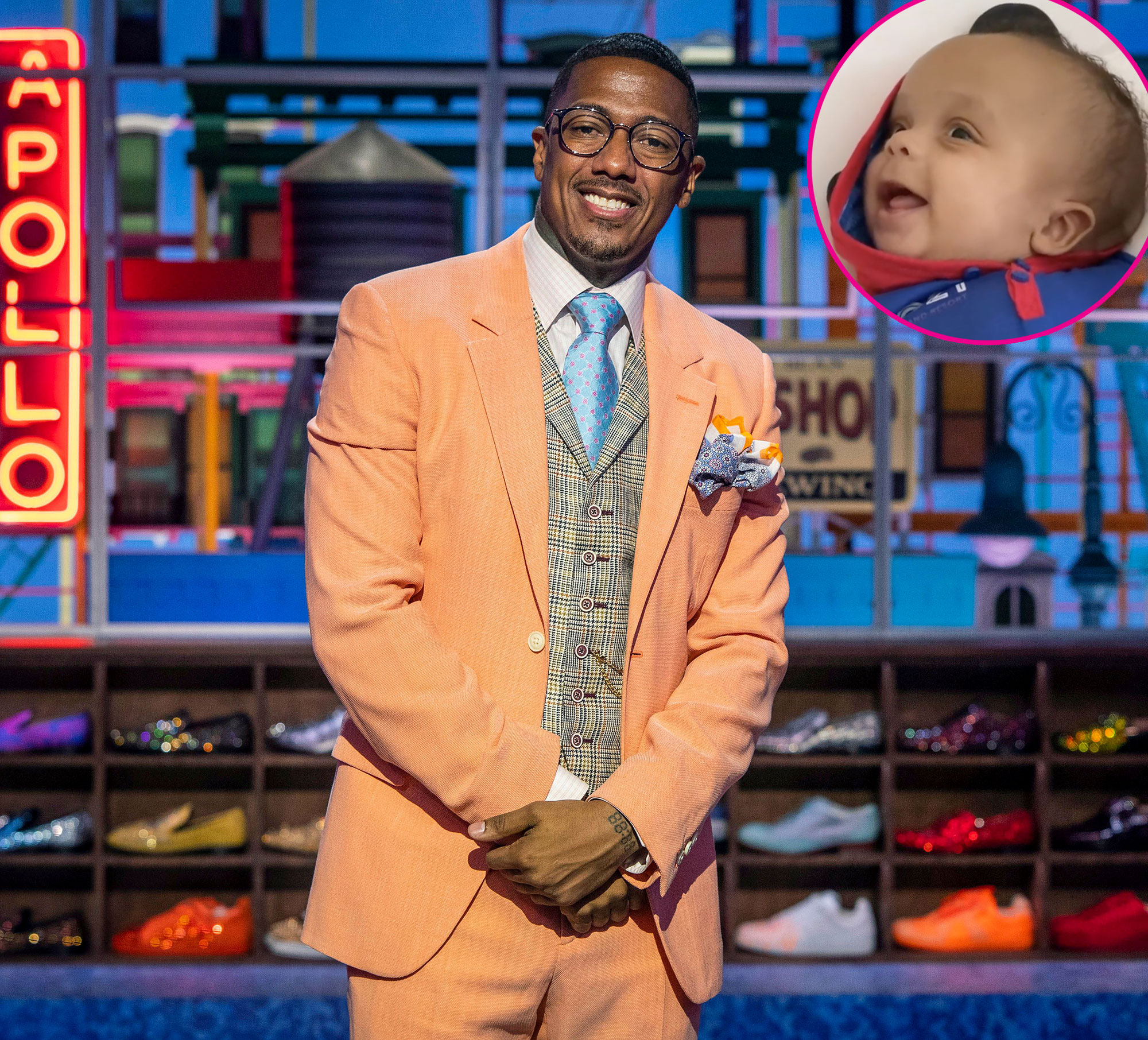Nick Cannon Honors Angel Son Zen With Throwback Photo