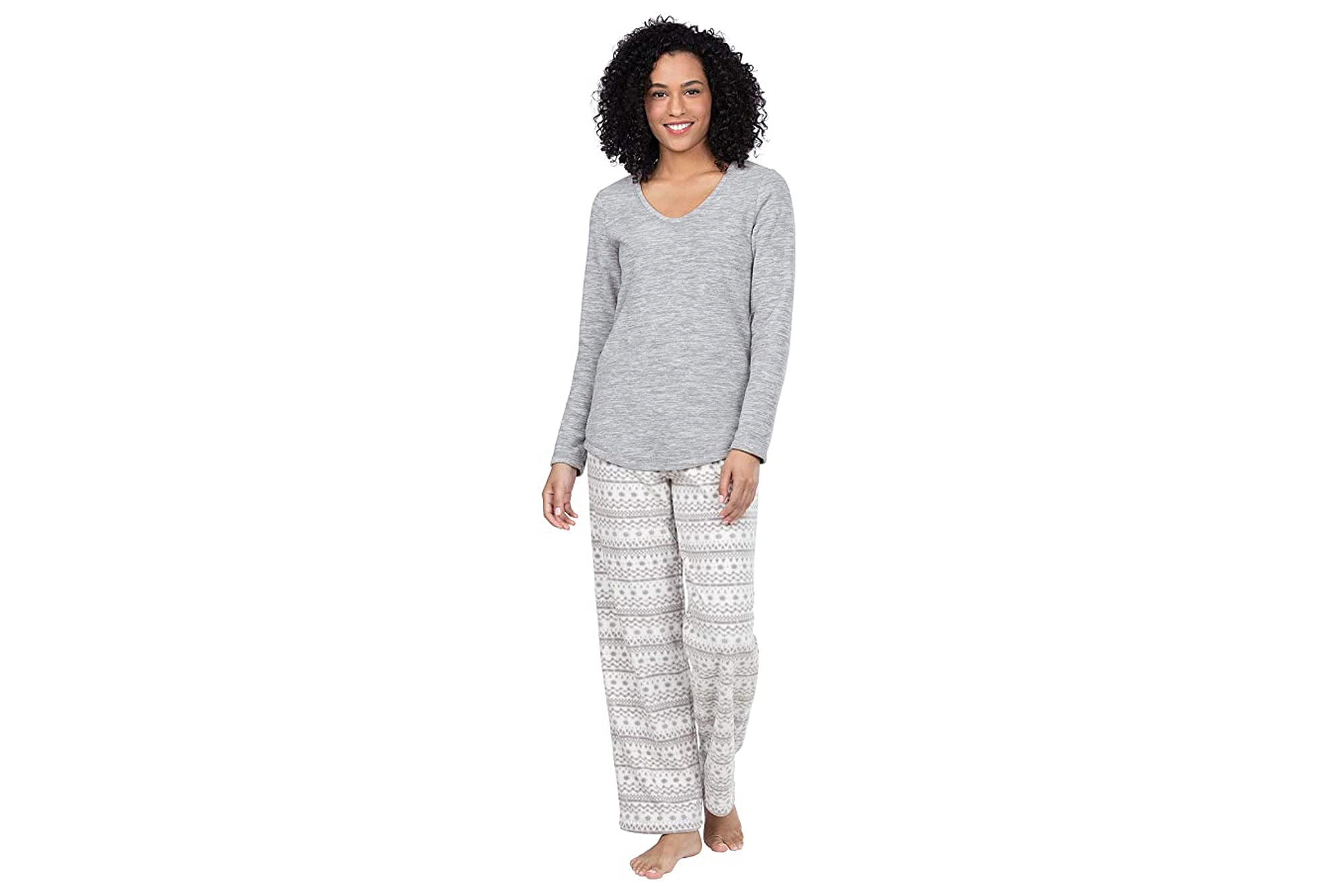 PajamaGram Soft Fleece Pajama Set