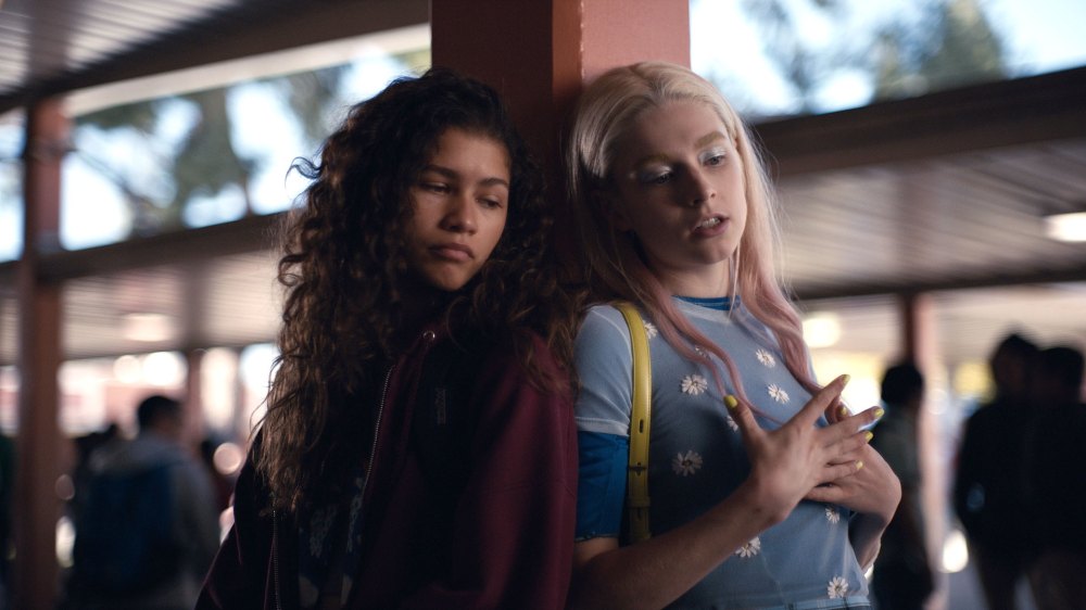 Zendaya and Hunter Schafer Euphoria Euphoria Makeup Is More Subtle and Refined in Season 2