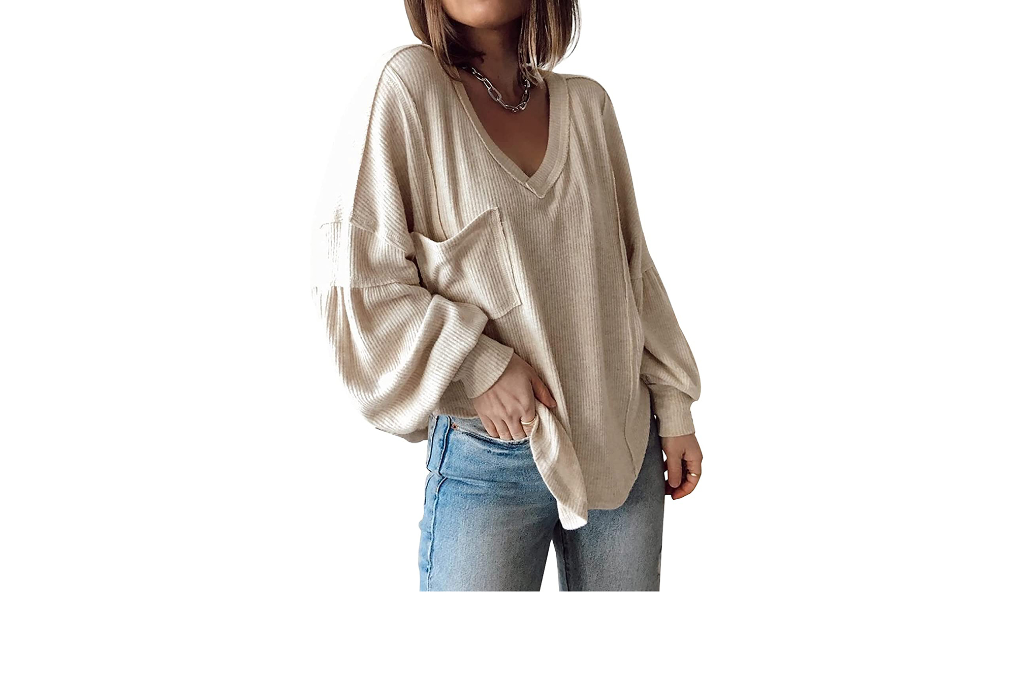 beige tunic top