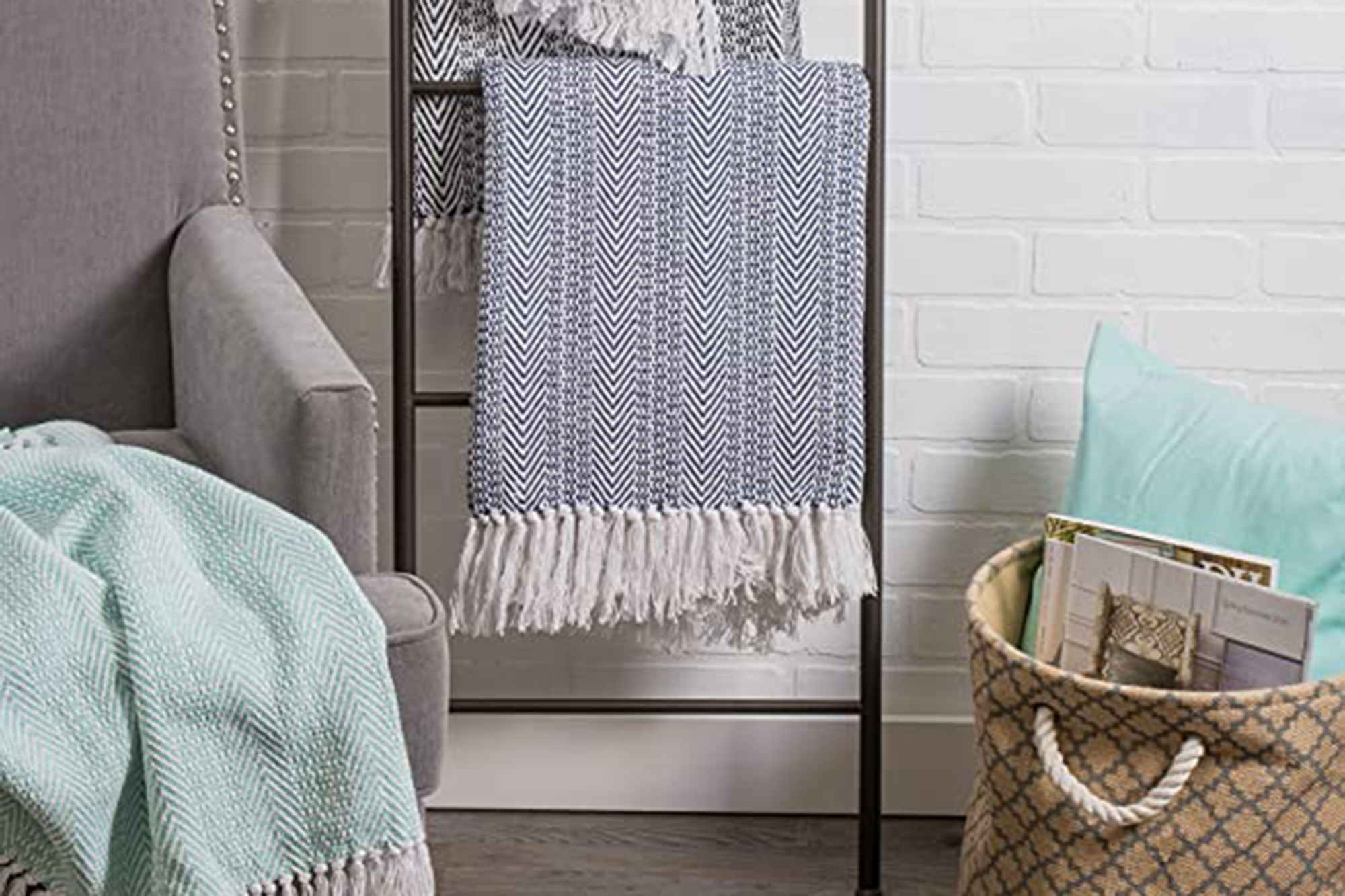 blanket and basket