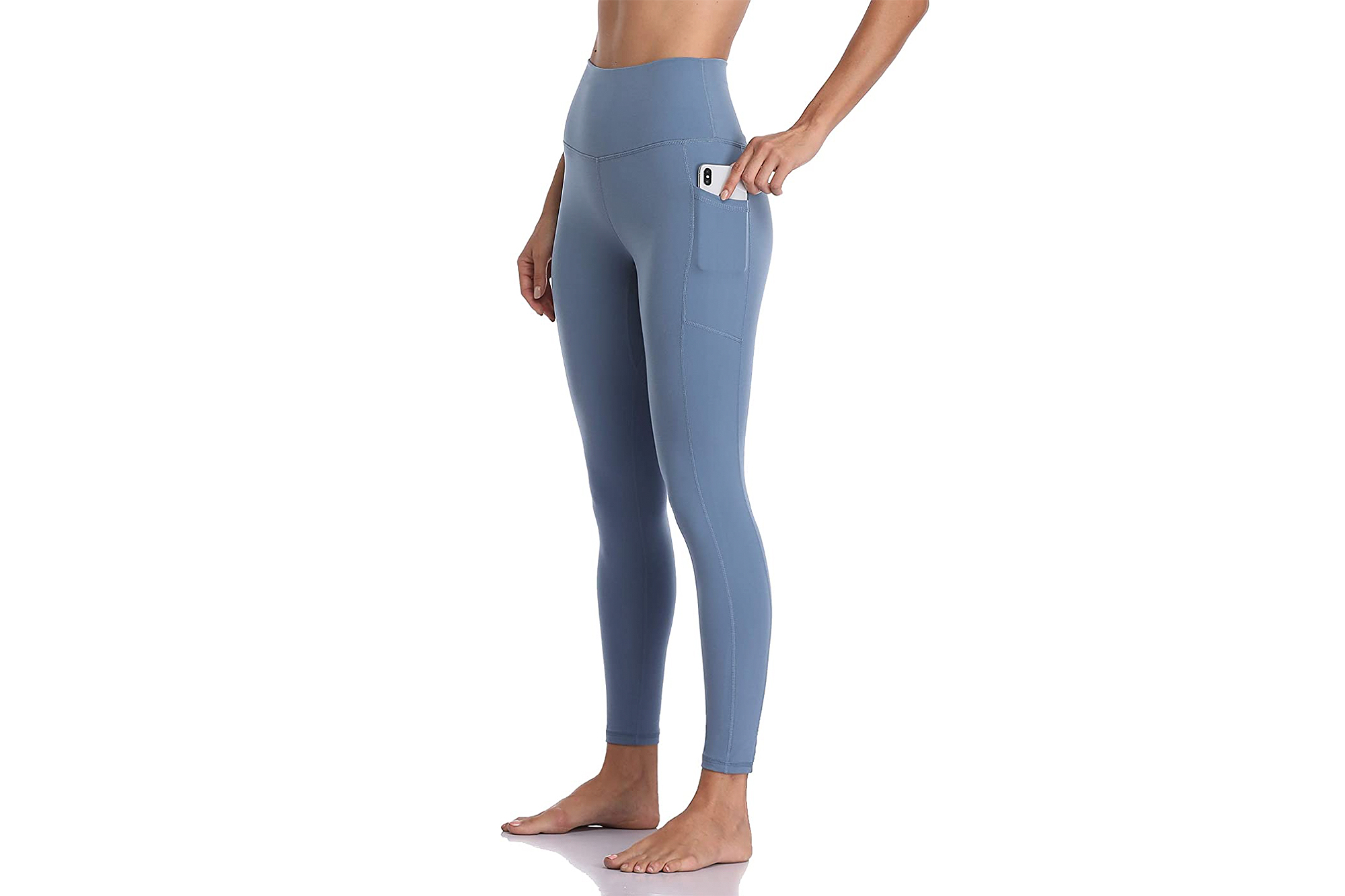 Colorfulkoala Women's High Waisted 7/8 Length Leggings with Pockets