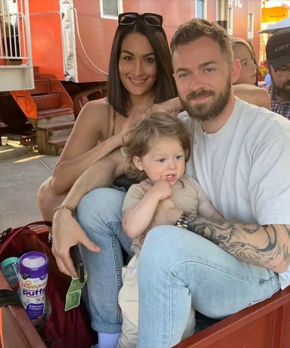 Family Photos! See Nikki Bella and Artem Chigvintsev’s Son Matteo’s Album