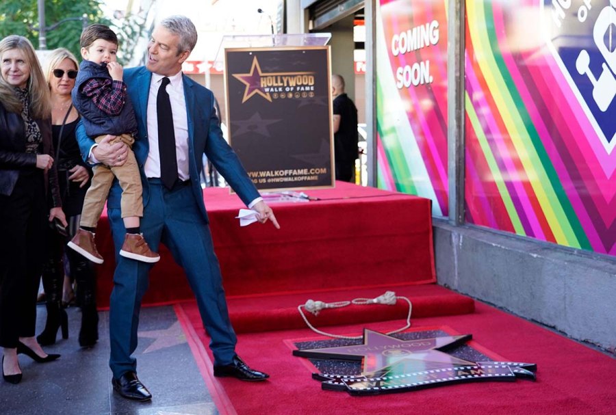 Growing Up Andy Cohens Son Ben Steals Show Walk Fame Ceremony