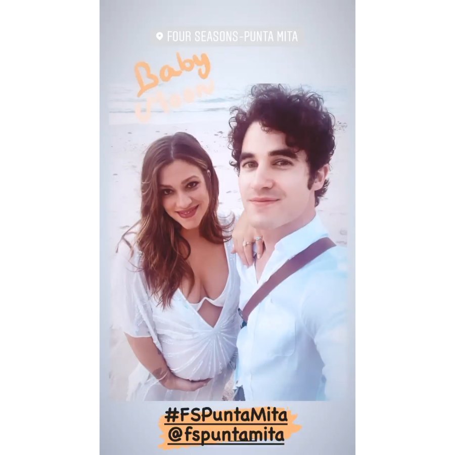 Inside Darren Criss and Pregnant Wife Mia Criss’ ‘Magical’ Mexico Babymoon: Photos