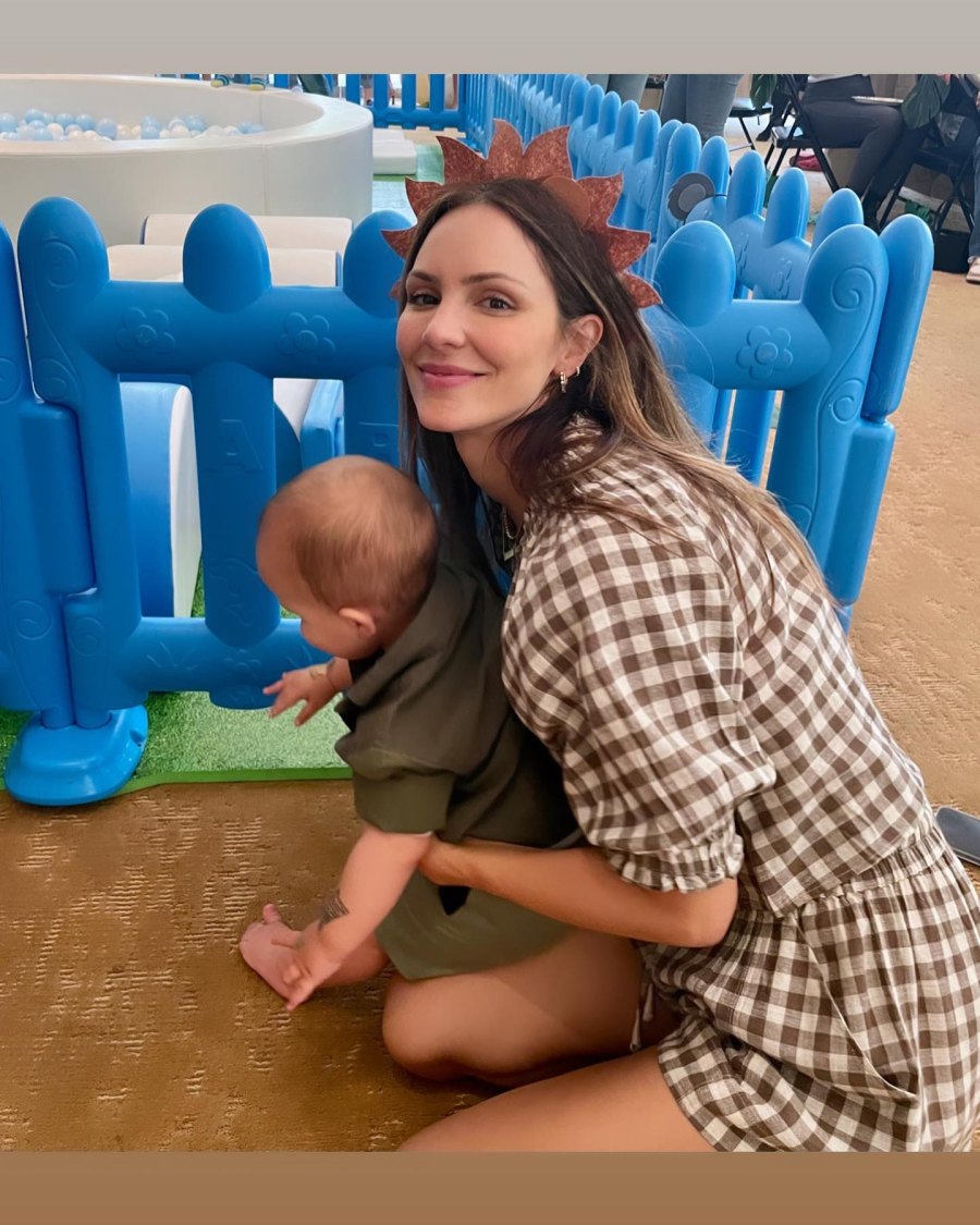 Katharine McPhee and David Foster Celebrate Son Rennies 1st Birthday Birthday Boy