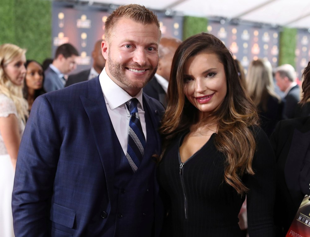 Los Angeles Rams Coach Sean McVay and Fiance Veronika Khomyns Relationship Timeline