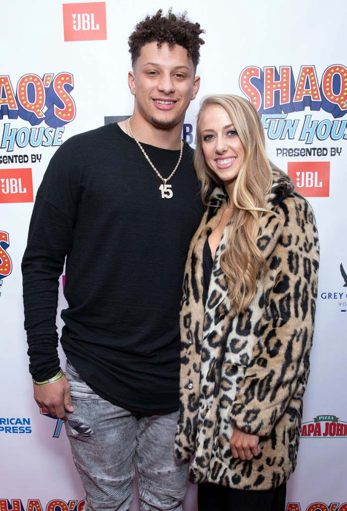 Patrick Mahomes Addresses Report He Asked Brittany Not Come Games