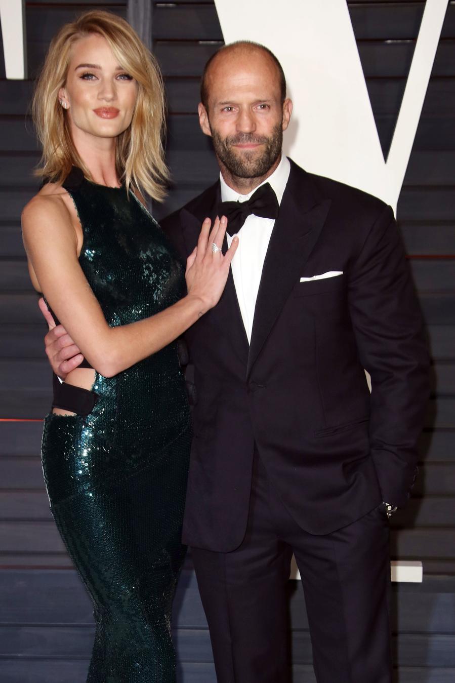 Feb 2015 Rosie Huntington Whiteley and Jason Statham Through the Years