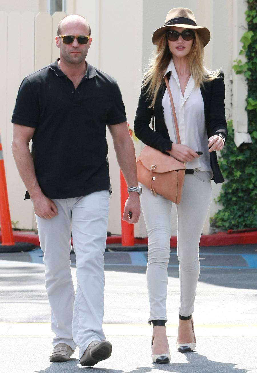 Apr 2011 Rosie Huntington Whiteley and Jason Statham Through the Years