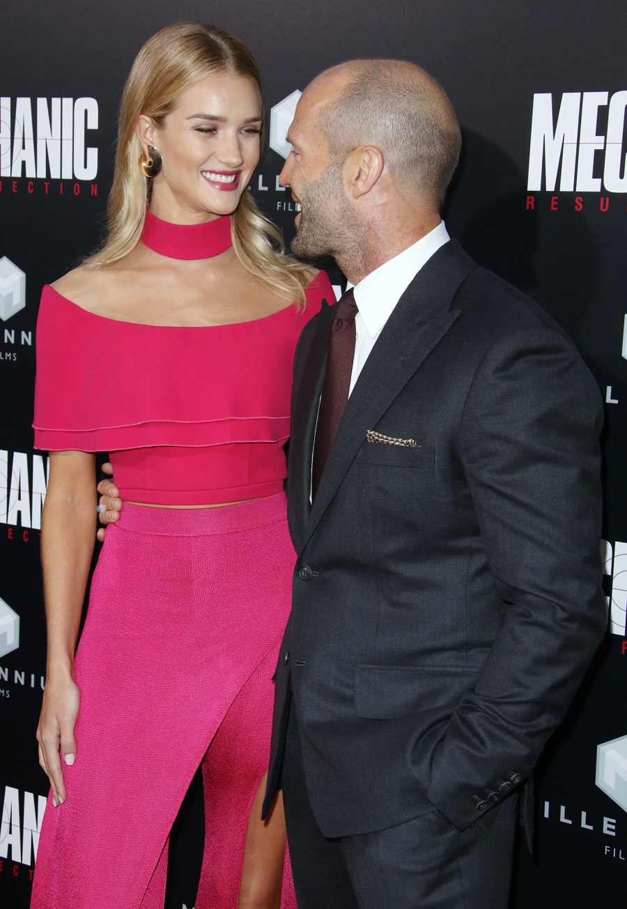 Aug 2016 Rosie Huntington Whiteley and Jason Statham Through the Years