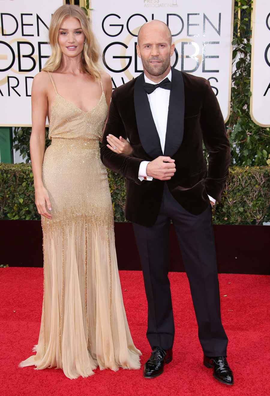 Jan 2016 Rosie Huntington Whiteley and Jason Statham Through the Years