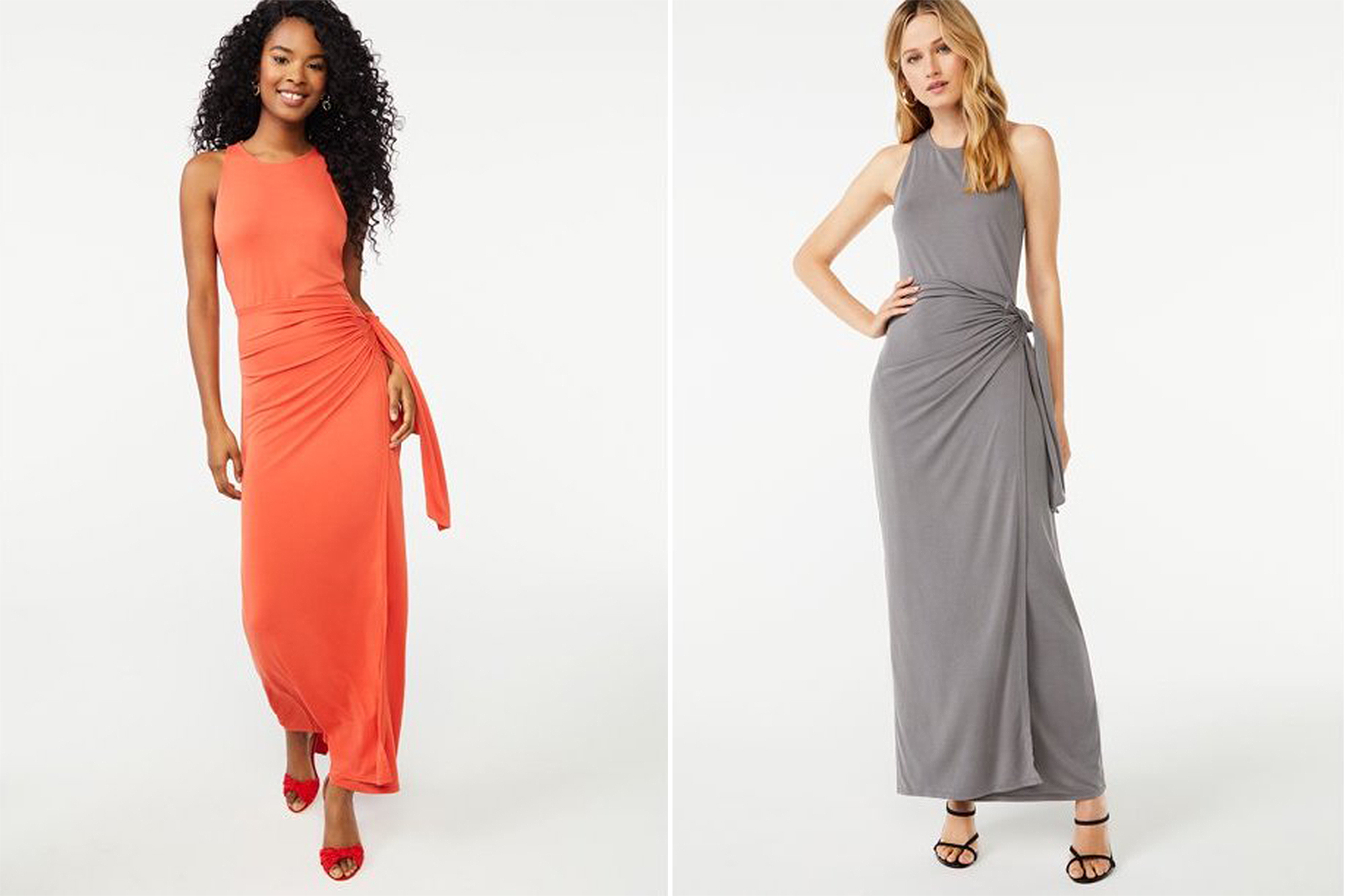 Scoop Women's Maxi Wrap Dress