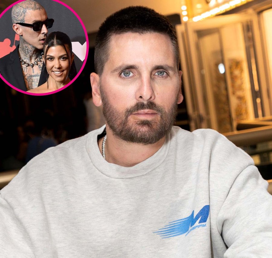 Scott Disick Reacts Kourtney Kardashian Travis Barkers Pregnancy News