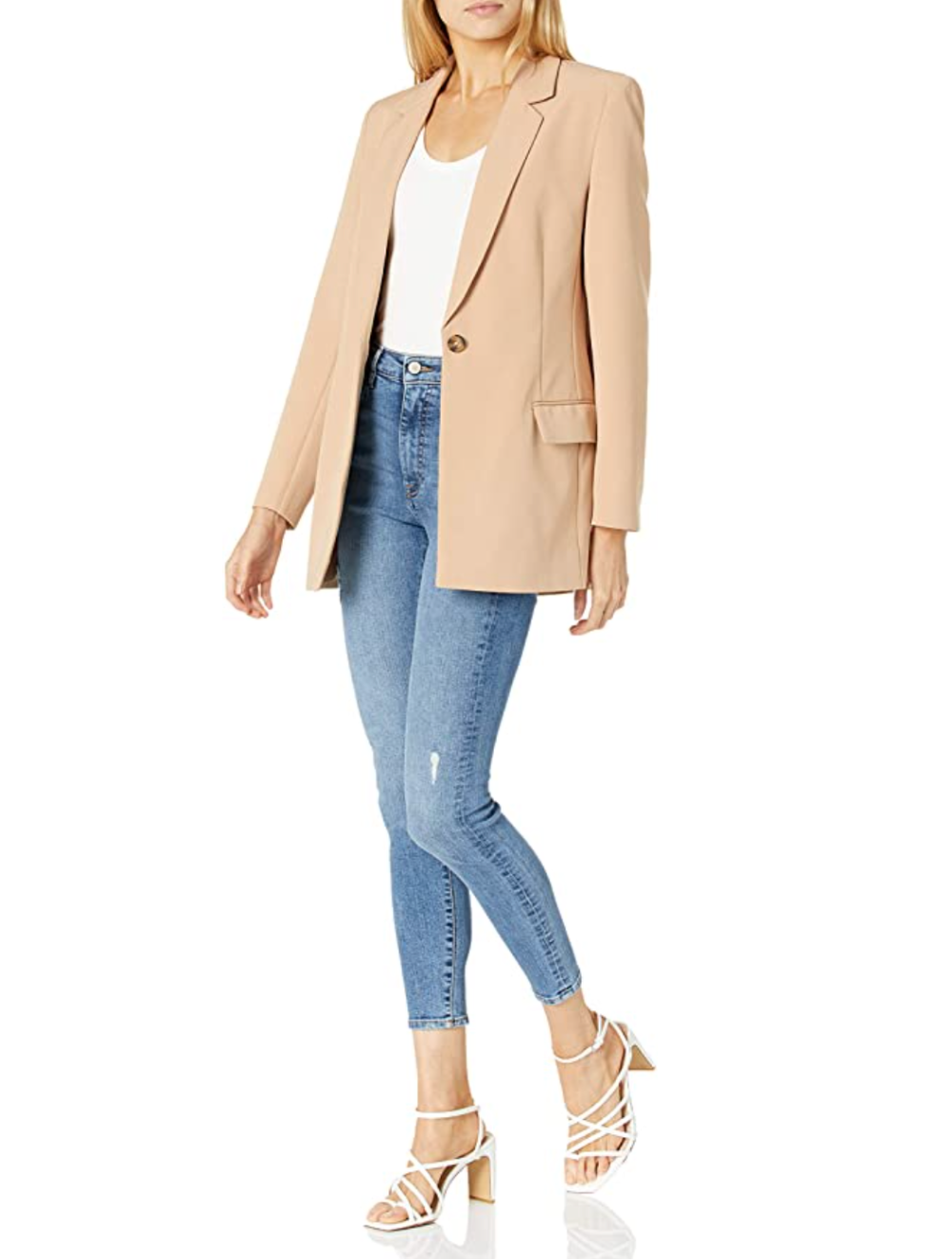 The Drop Women's Blake Long Blazer