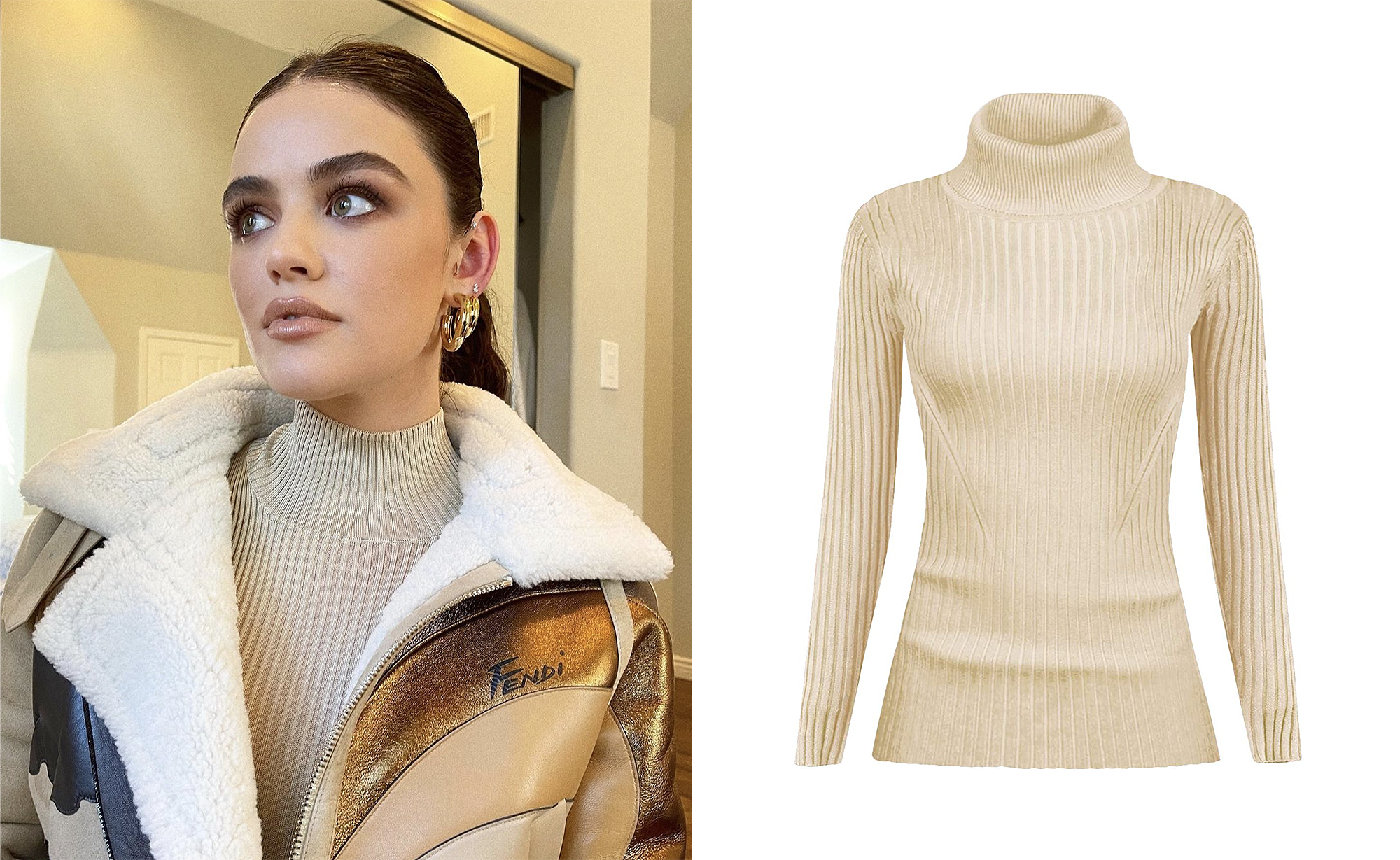 lucy-hale-ribbed-turtleneck