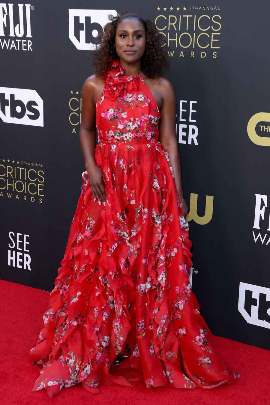 Issa Rae Critics Choice Awards 2022 Red Carpet Fashion