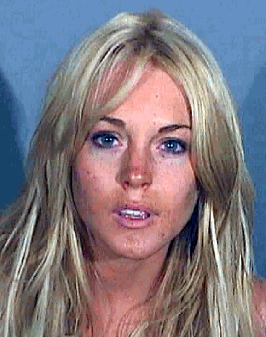 Lindsay Lohan's Mugshots Through the Years 2007