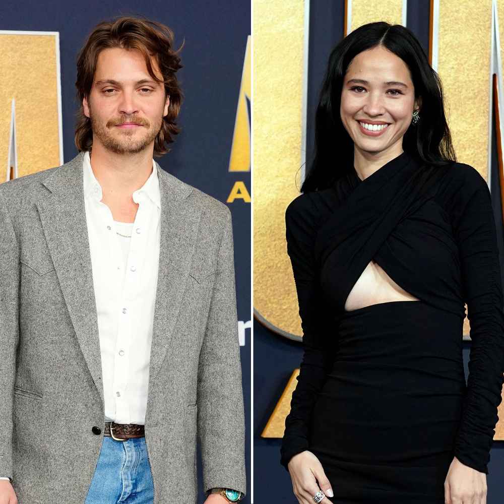 Luke Grimes Kelsey Asbille ACM Awards Red Carpet