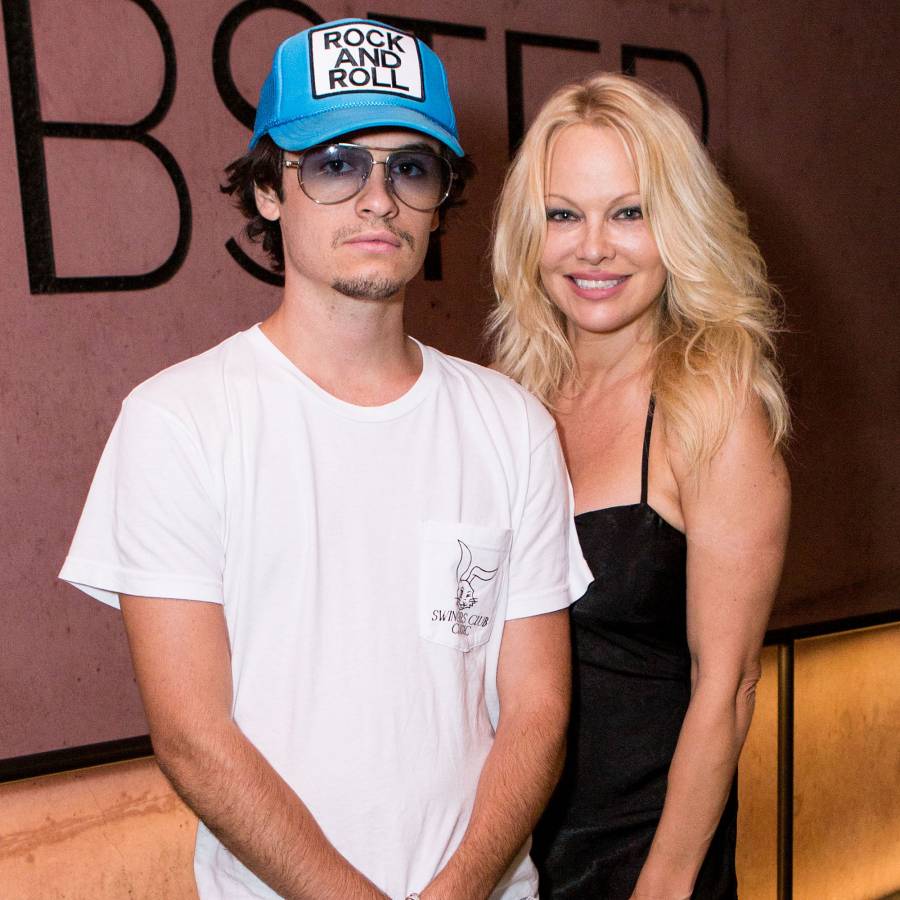 Pamela Anderson Tommy Lee Best Photos With Sons Brandon Dylan Over Years