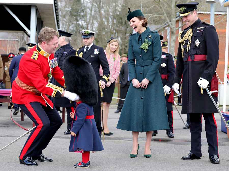 Prince William Duchess Kate st patricks day parade gall