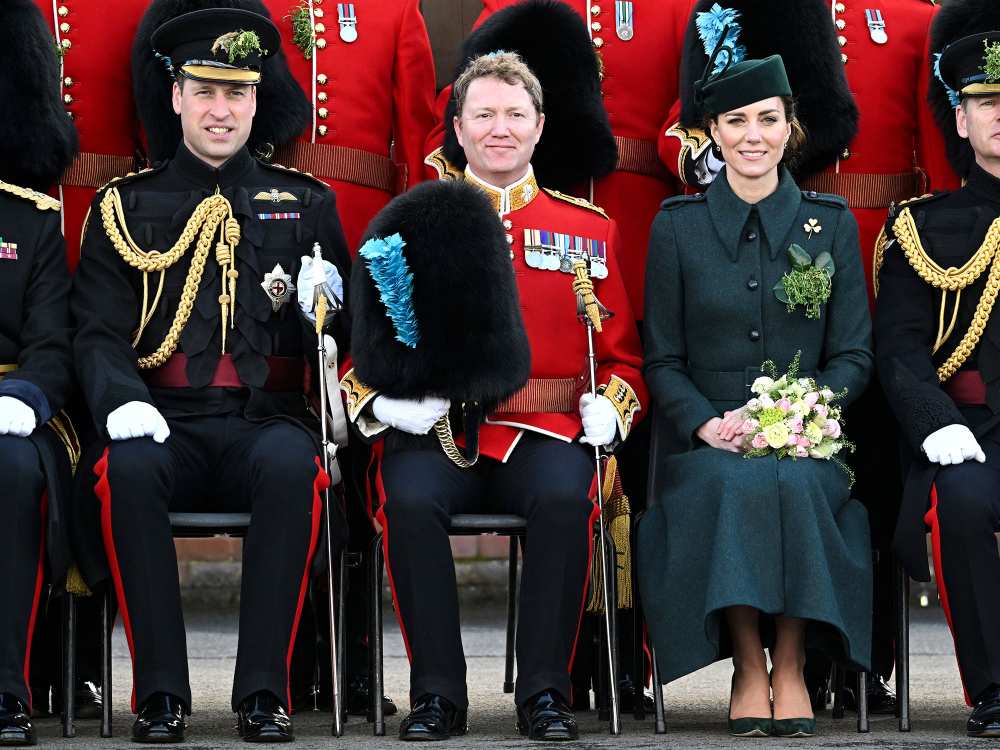 Prince William Duchess Kate st patricks day parade gall