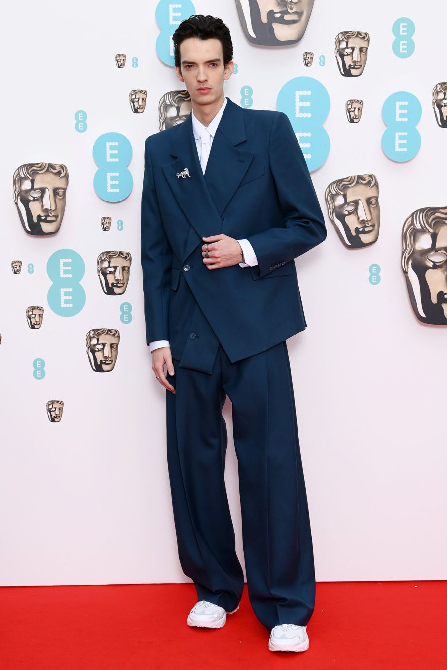 See What Stars Wore 2022 BAFTAs Kodi Smit-McPhee