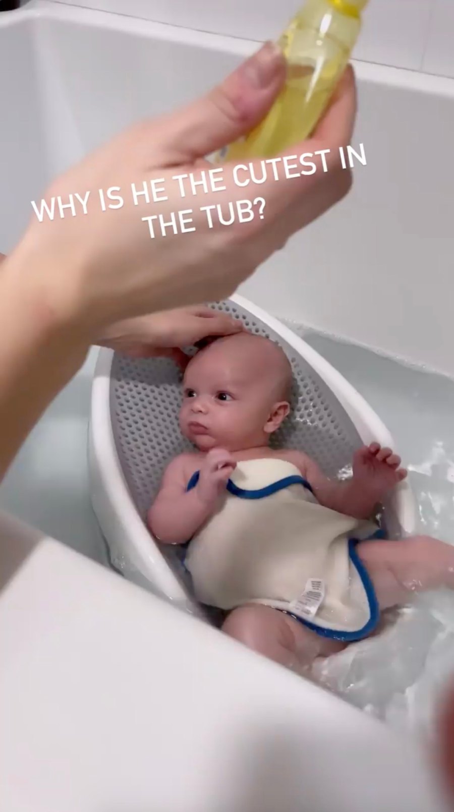 Tub Time! See Ashley Iaconetti and Jared Haibon’s Son Dawson’s Album