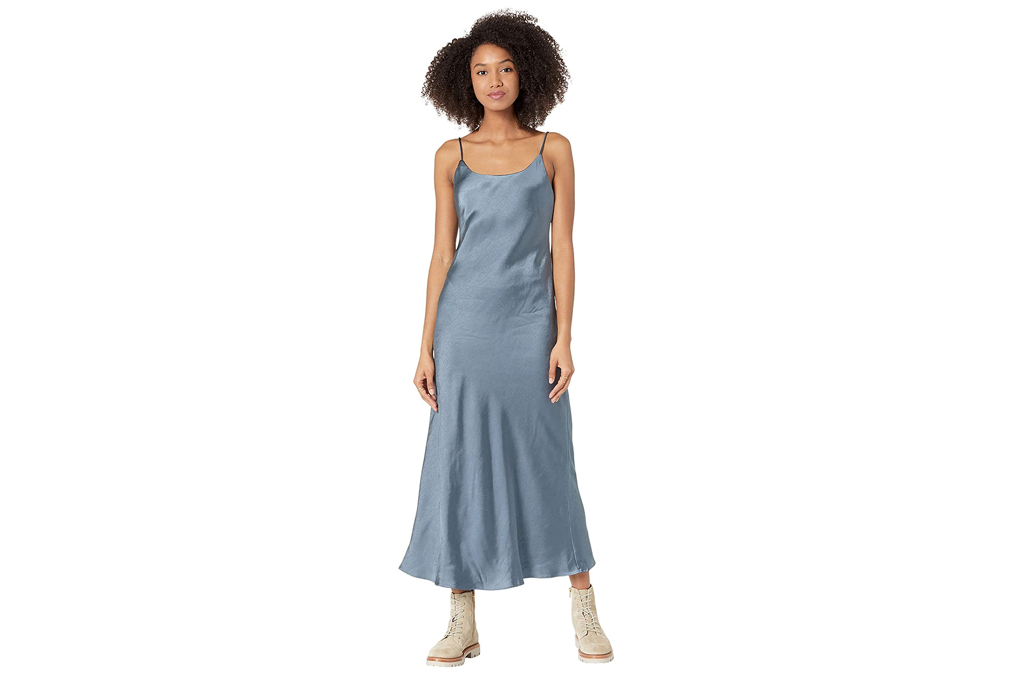 line and dot Makena Midi Dress