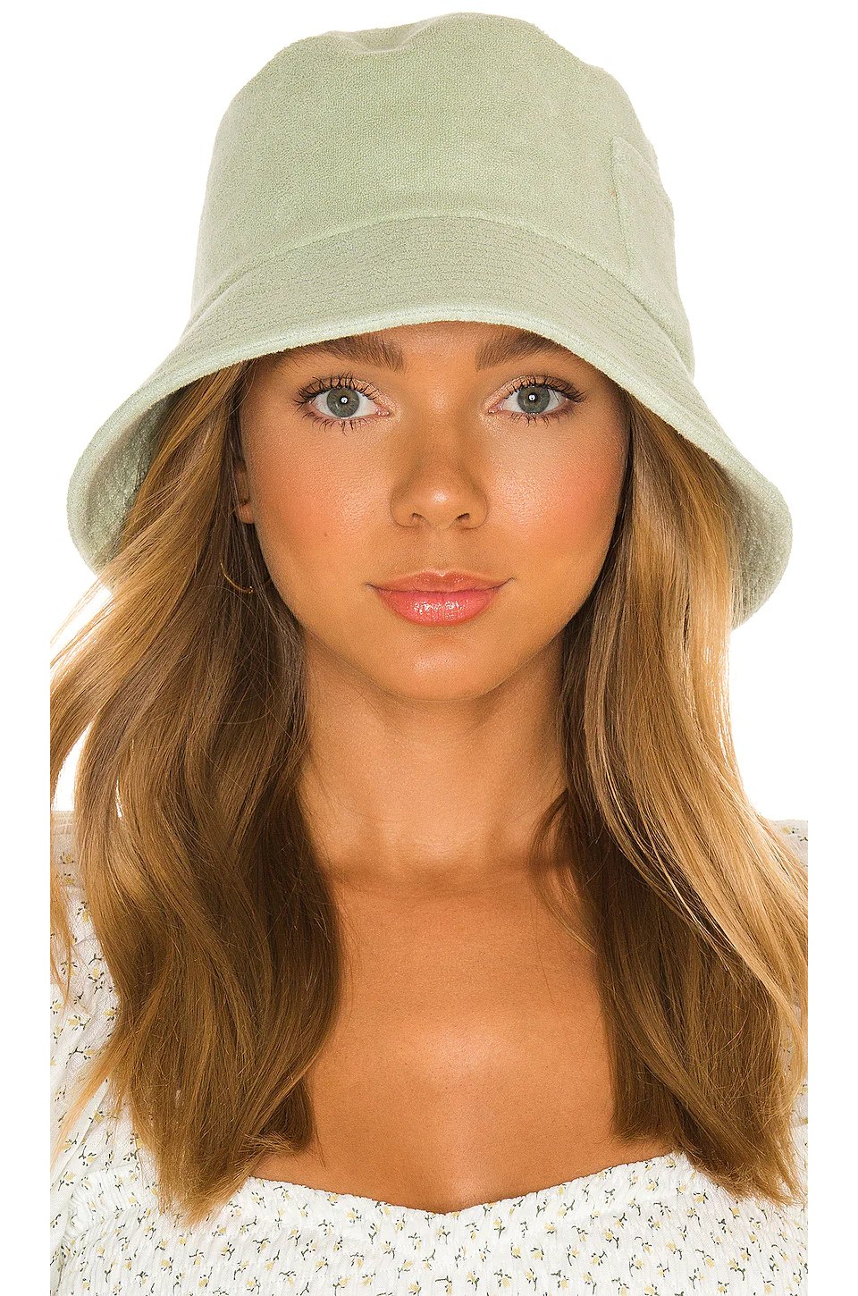 mint green bucket hat