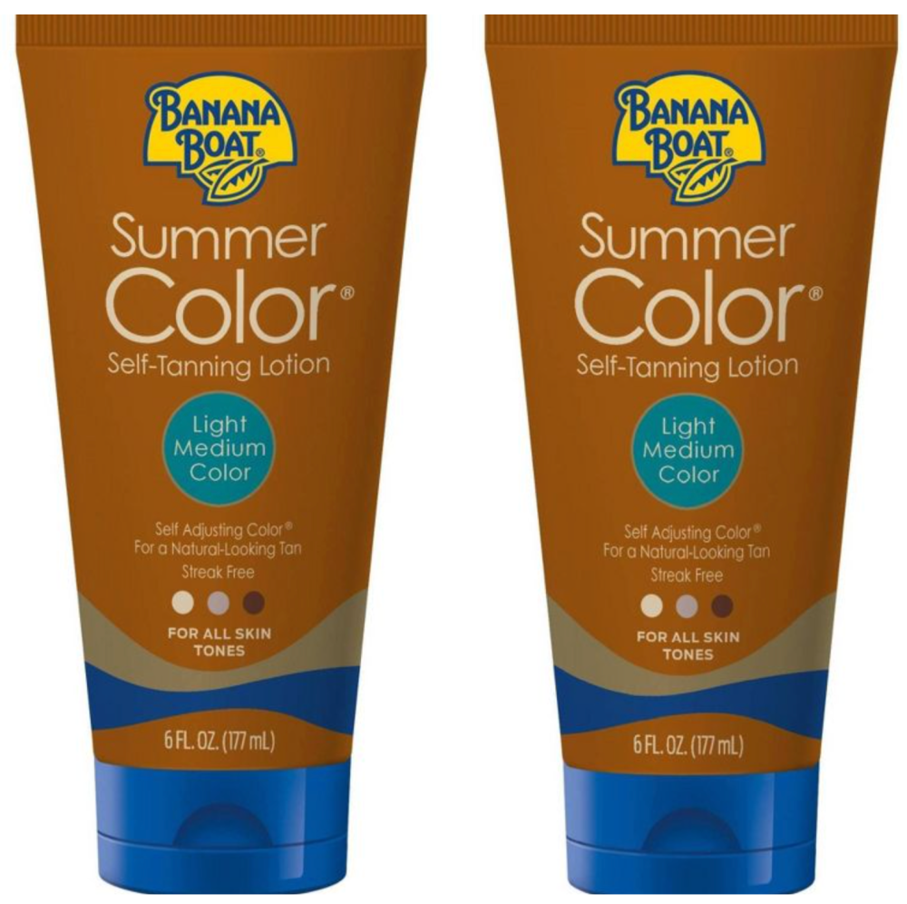 Banana Boat Light:Medium Sunless Tanning - Twin Pack