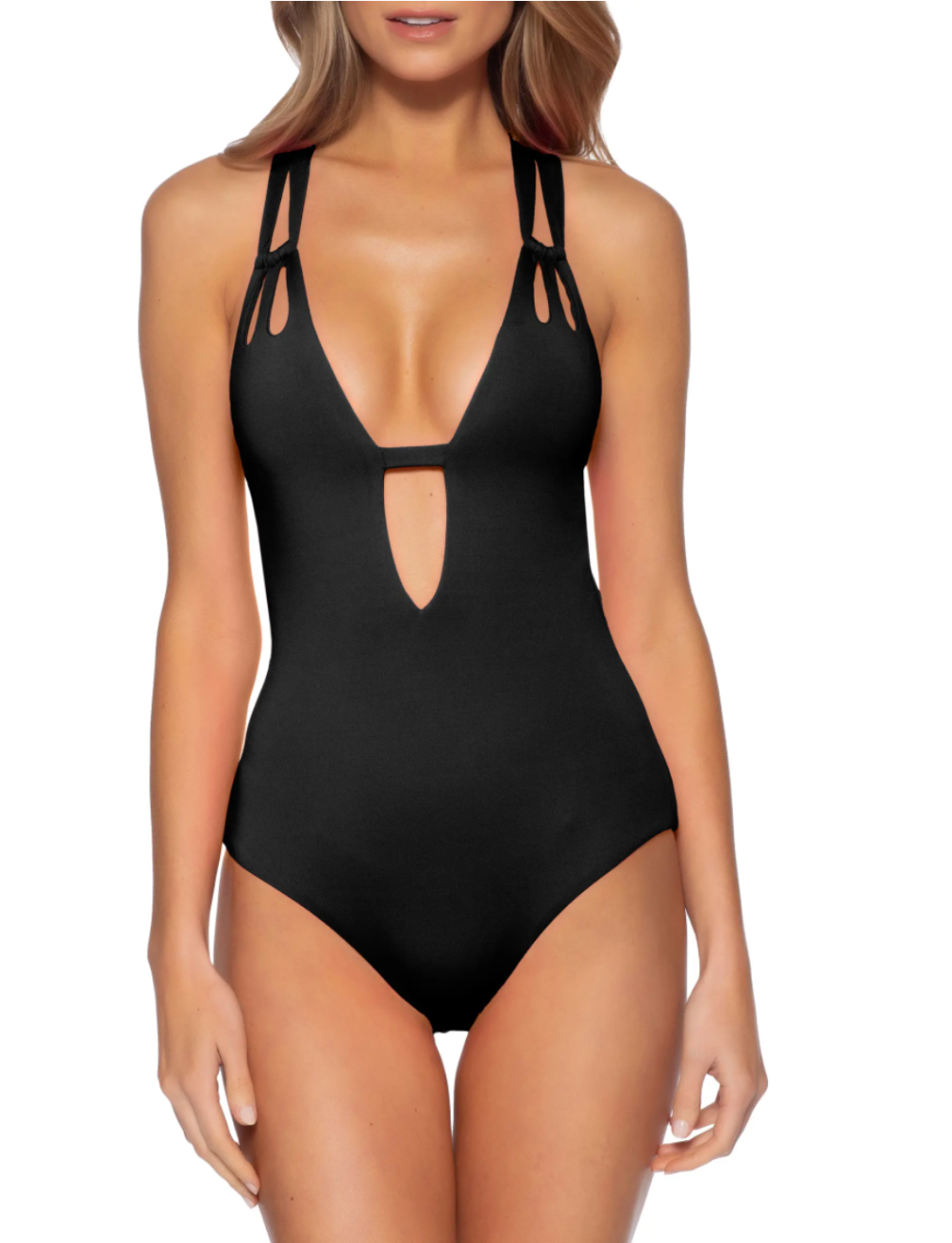 Becca Plunge One-Piece Swimsuit