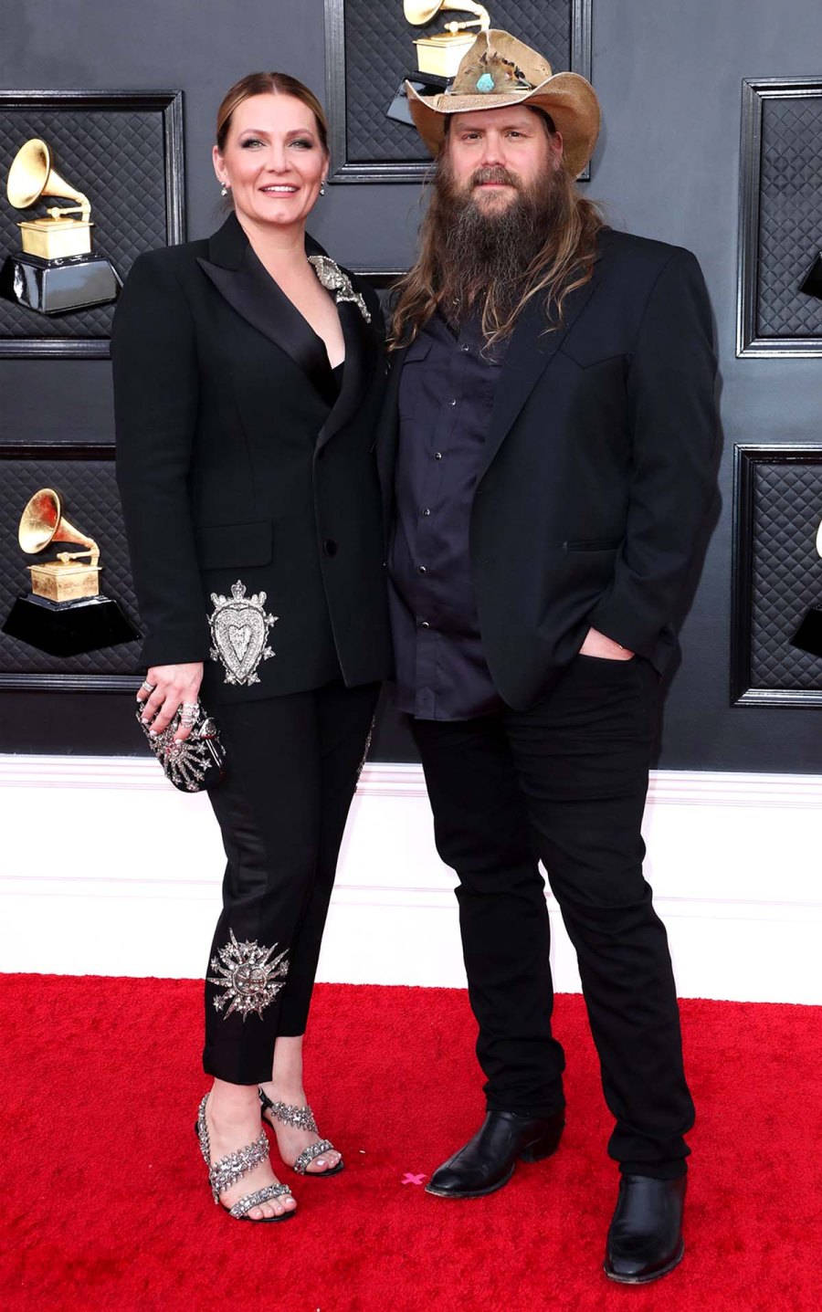 Date Night See Hottest Couples Grammys 2022 Red Carpet