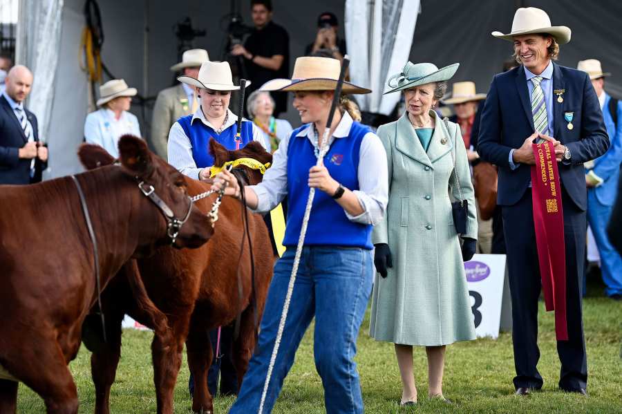 Four Legged Friends Cutest Photos Royals Meeting Animals Through Years Princess Anne