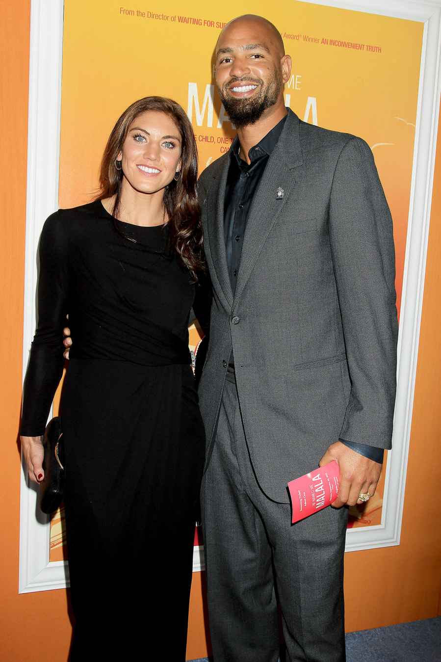 Hope Solo and Jerramy Stevens