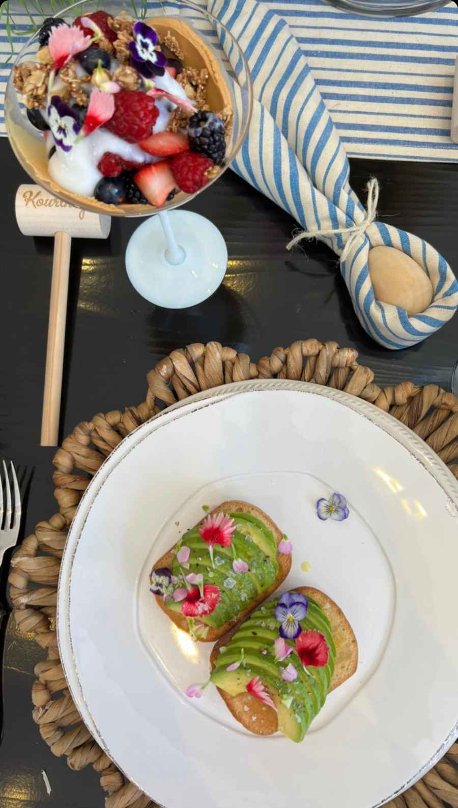 Kourt's Avo Toast on Easter