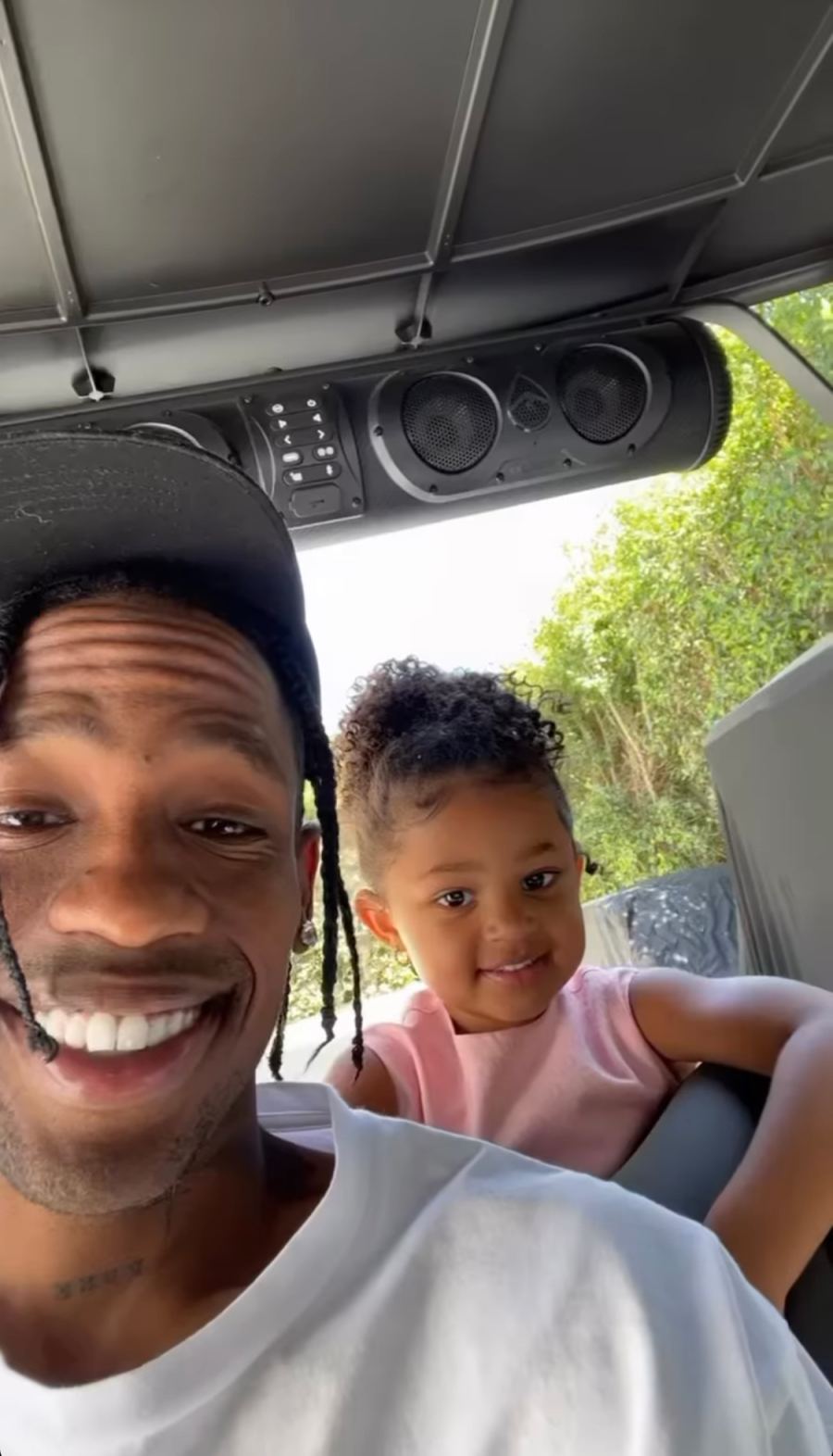 Travis and Stormi