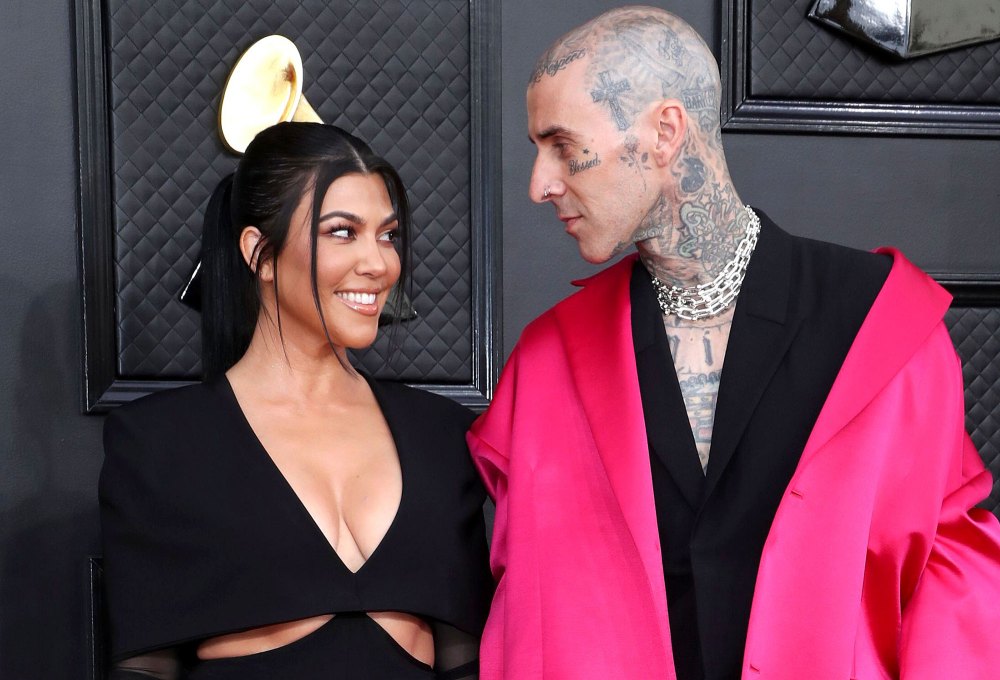 Inline Kardashian-Jenner Family Members React to Kourtney Kardashian and Travis Barker Wedding News