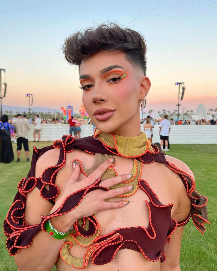 James Charles Stars Take Over the 1st Weekend of Coachella 2022