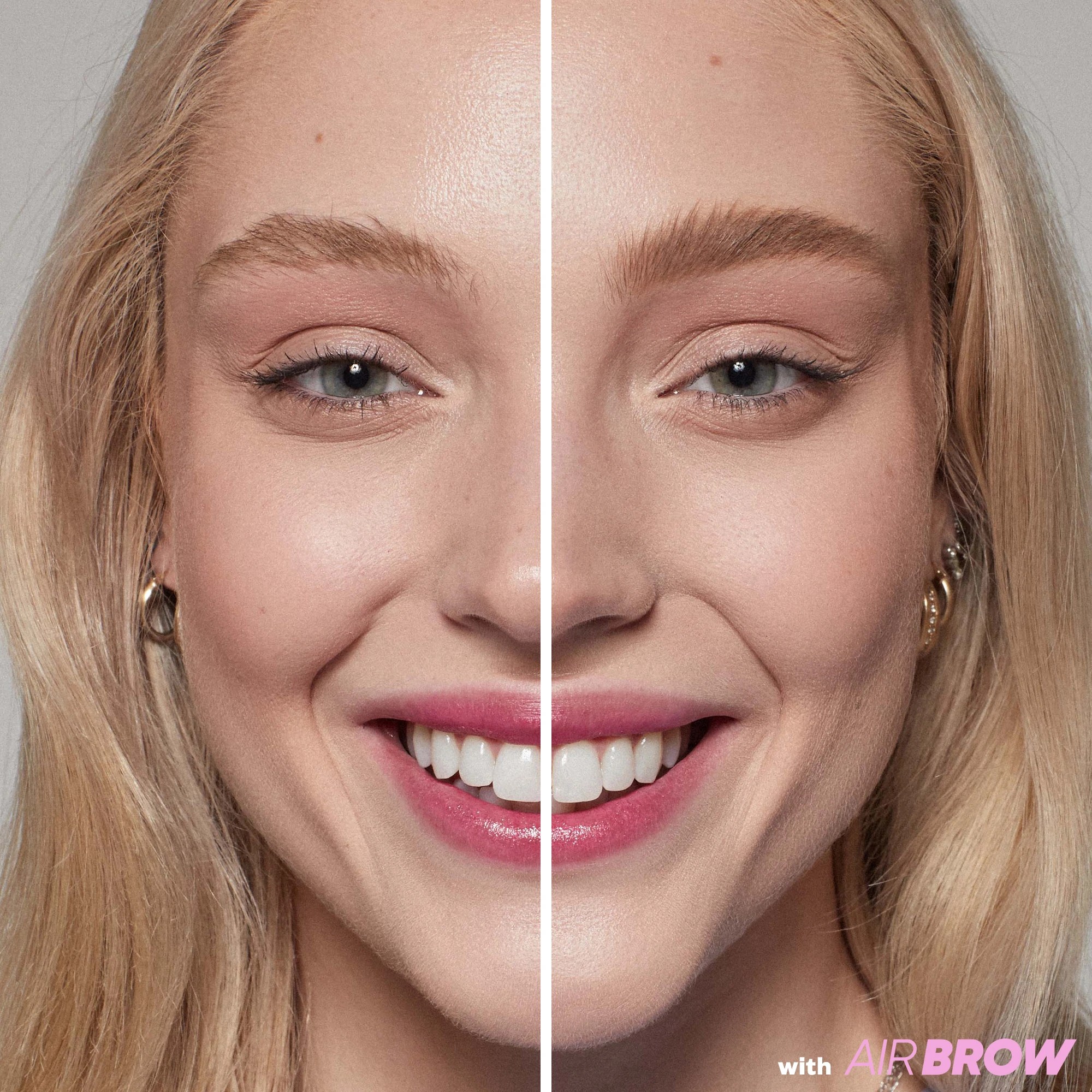 Kosas brow before and after