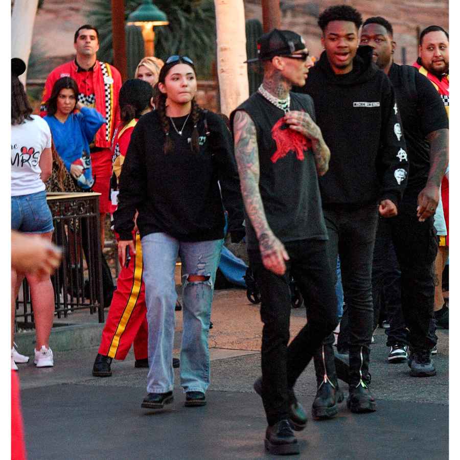 Kourtney Kardashian Celebrates 43rd Birthday With Travis Barker at Disneyland: Photos