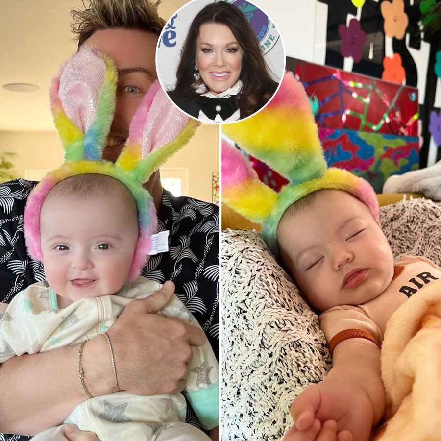 Lance Bass Michael Turchin Kids Celebrate Easter With Lisa Vanderpump