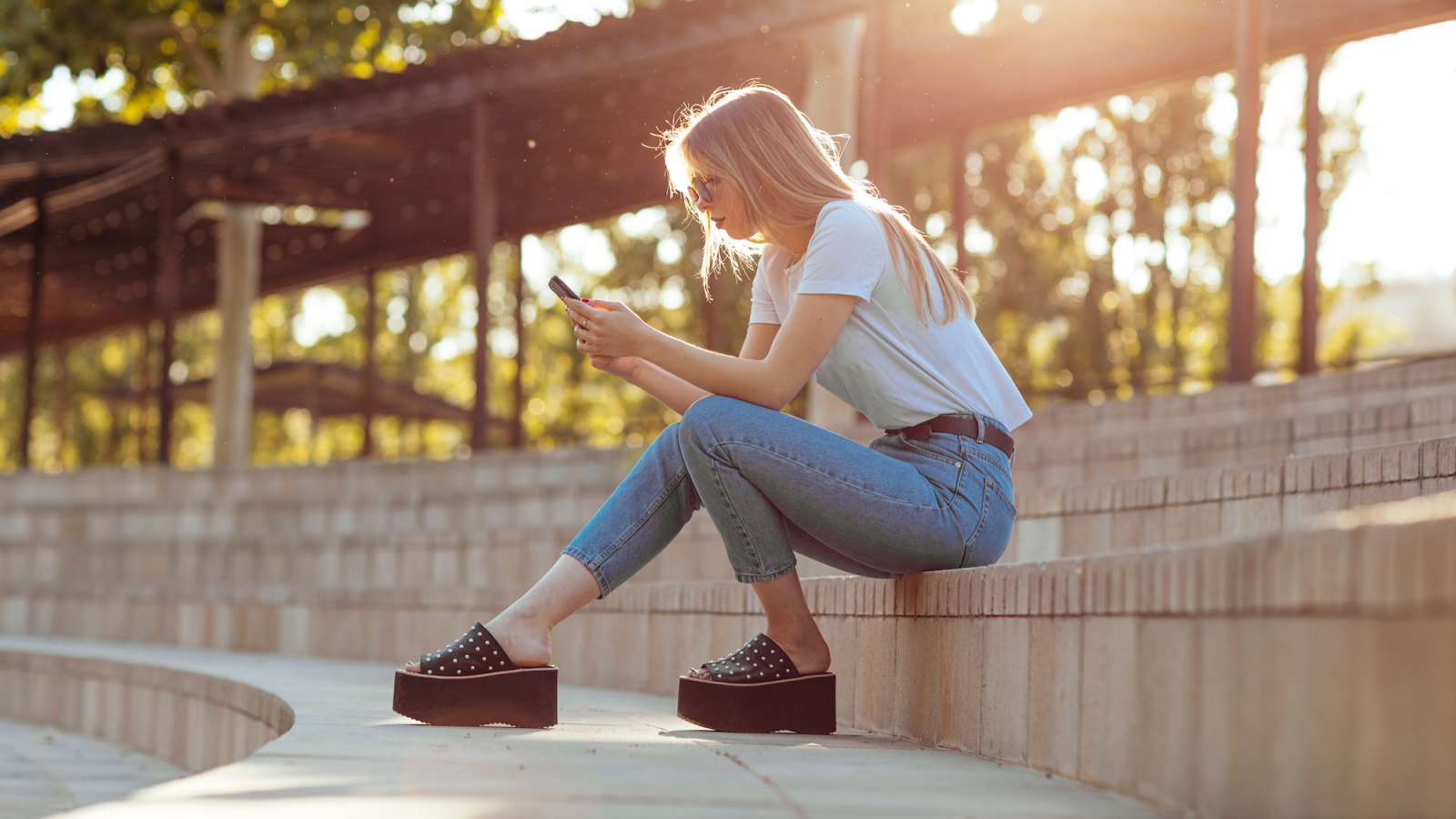 Platform-Sandals-Stock-Photo