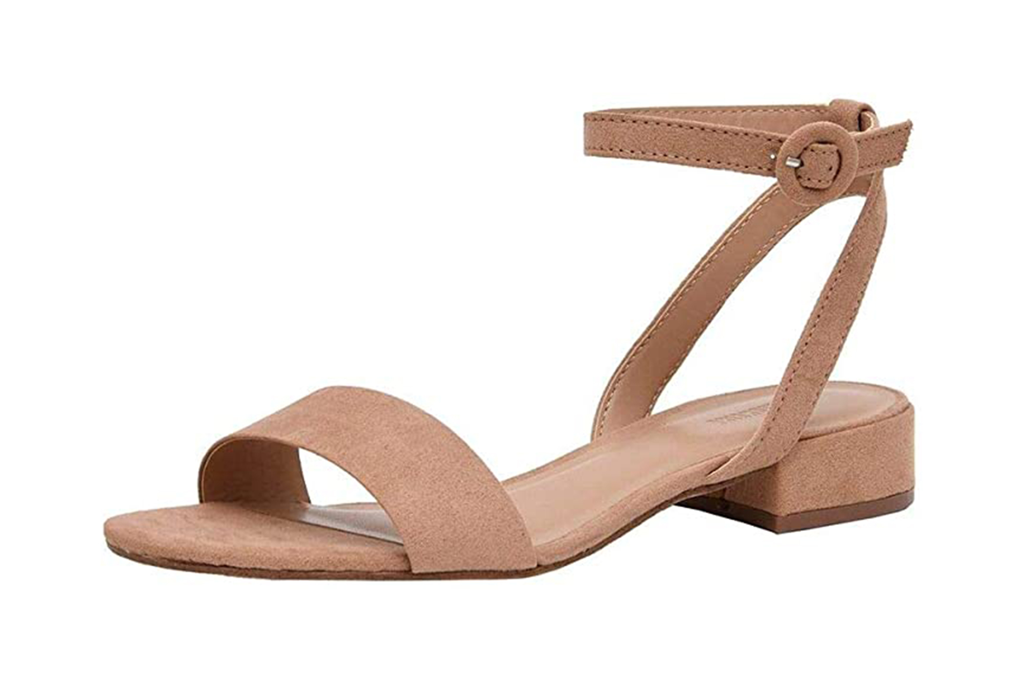 beige block heels