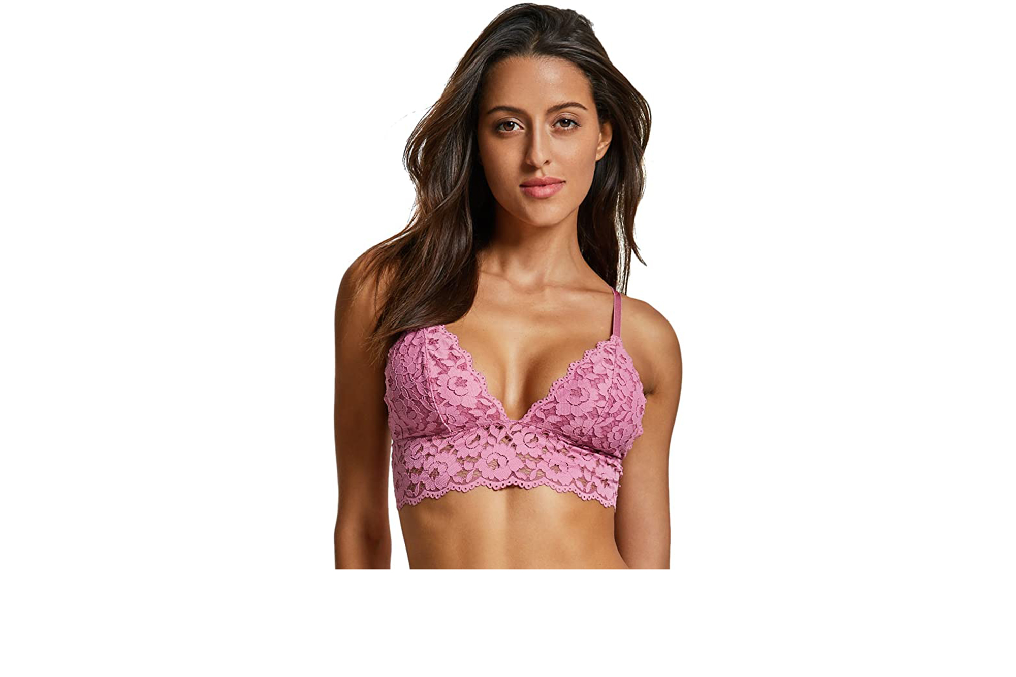 hot pink bralette