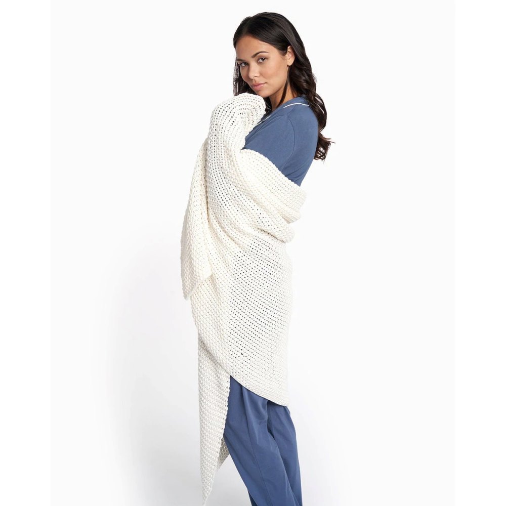 organic throw blanket