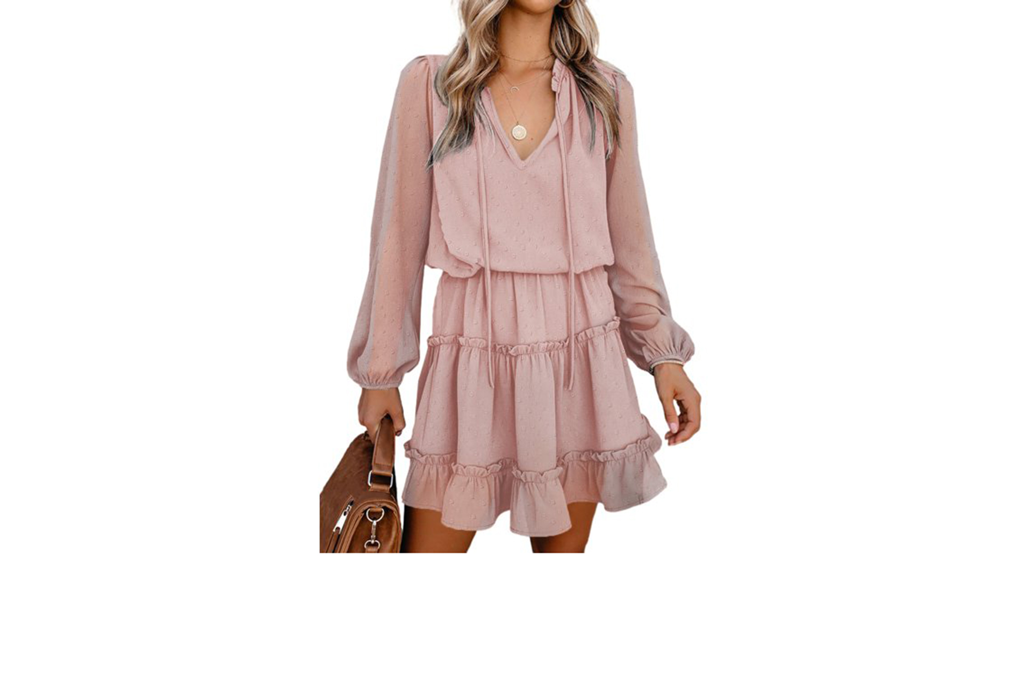pink dress