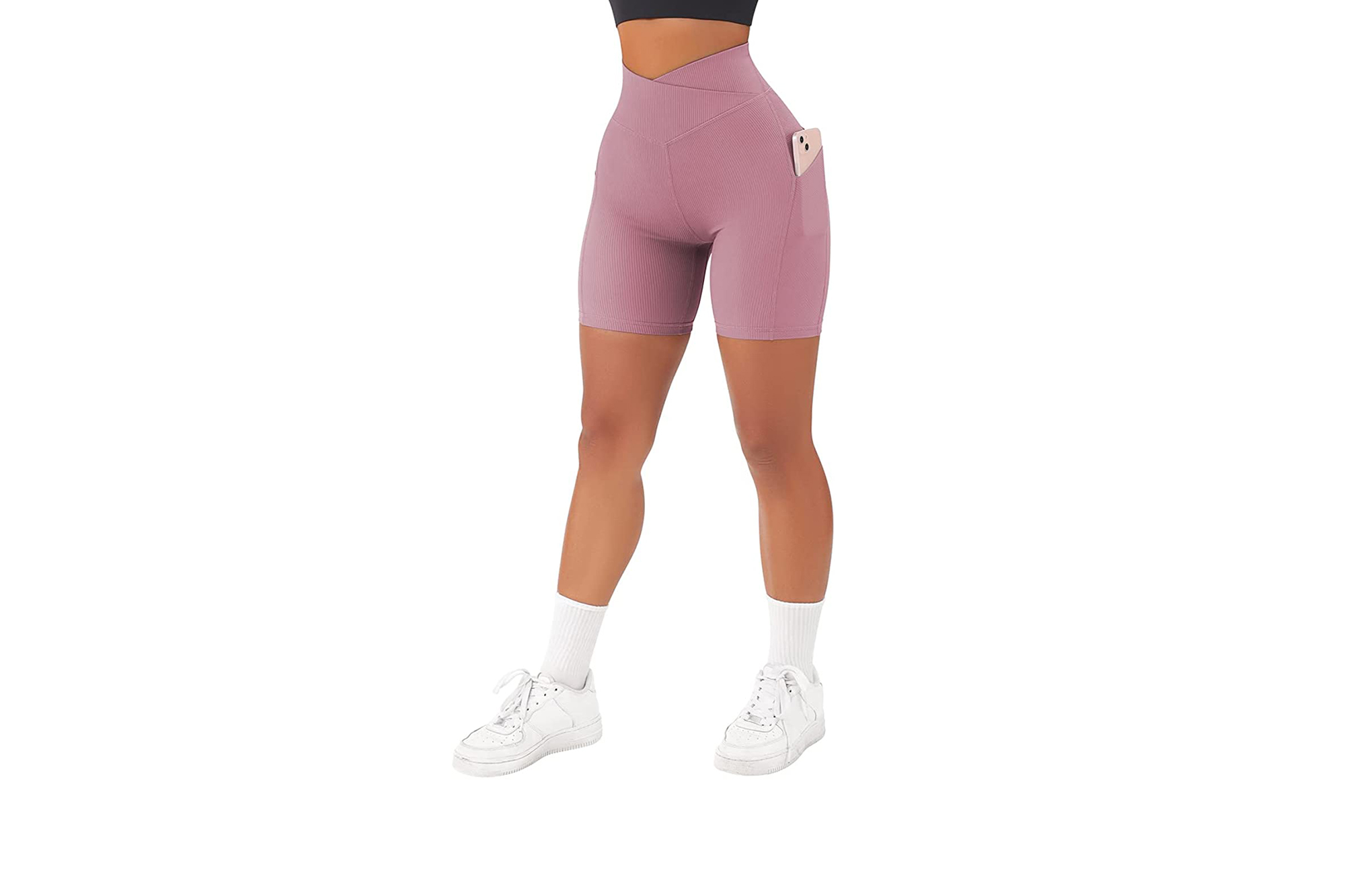 pink shorts